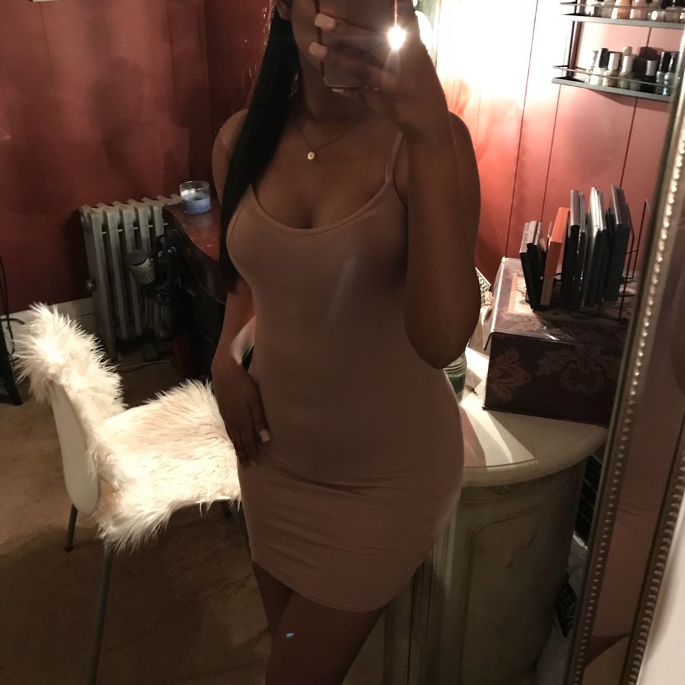 Nude dress